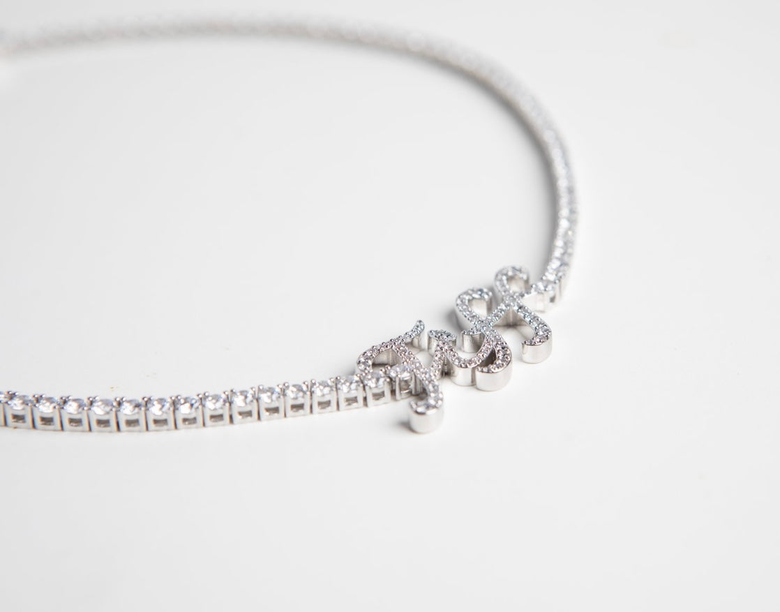 Custom Name Necklace ~ Tennis Edition - A1 Pieces 